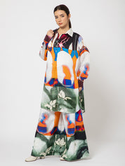 Why sitting on the opposite side? Kurta Set